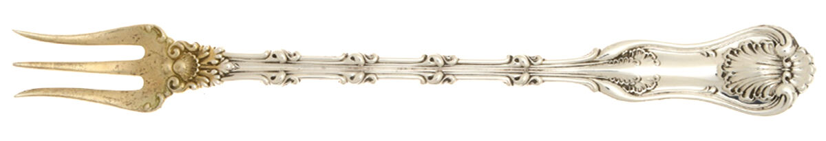 Imperial Queen (Sterling, 1893) Oyster Fork by Whiting Manf Co-1