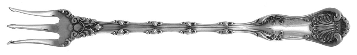 Imperial Queen (Sterling, 1893) Oyster Fork by Whiting Manf Co-1