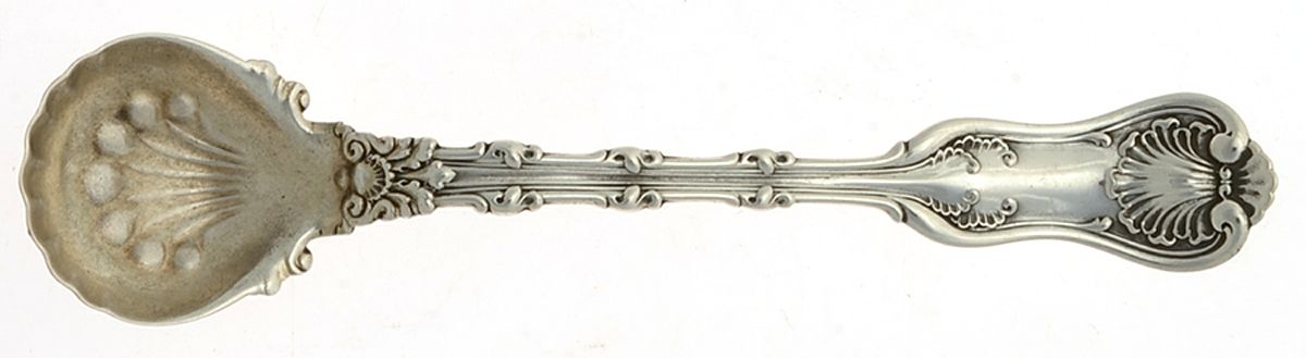 Imperial Queen (Sterling, 1893) Master Salt Spoon by Whiting Manf Co-1