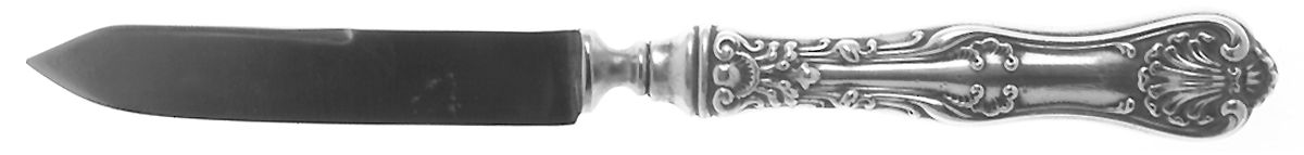Imperial Queen (Sterling, 1893) Individual Fruit Knife with Silverplate Blade by Whiting Manf Co-1
