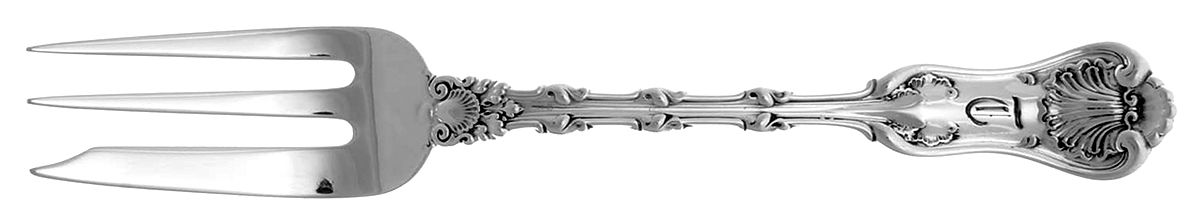 Imperial Queen (Sterling, 1893) Pastry Fork by Whiting Manf Co-1