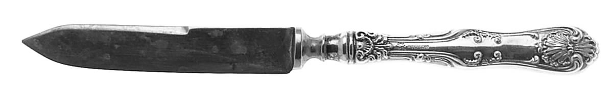 Imperial Queen (Sterling, 1893) Individual Fruit Knife with Silverplate Blade by Whiting Manf Co-1