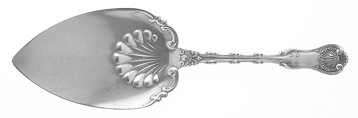 Imperial Queen (Sterling, 1893) Large Solid Pie Knife by Whiting Manf Co-1
