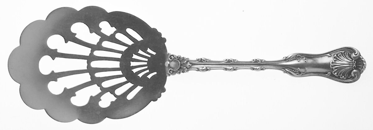 Imperial Queen (Sterling, 1893) Solid Pierced Egg Server by Whiting Manf Co-1