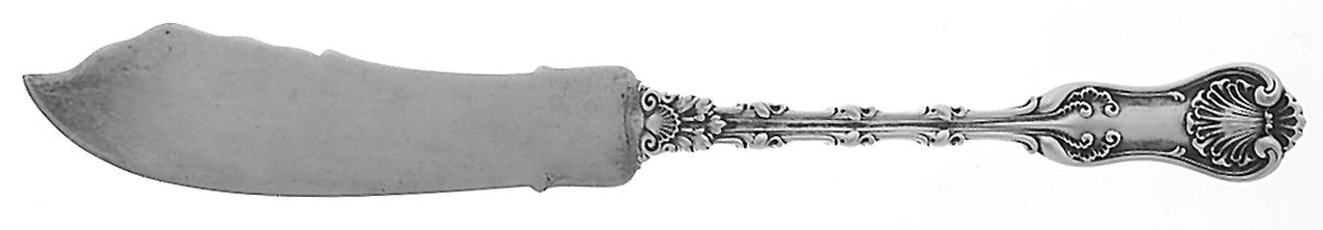Imperial Queen (Sterling, 1893) Flat Handle Master Butter Knife by Whiting Manf Co-1