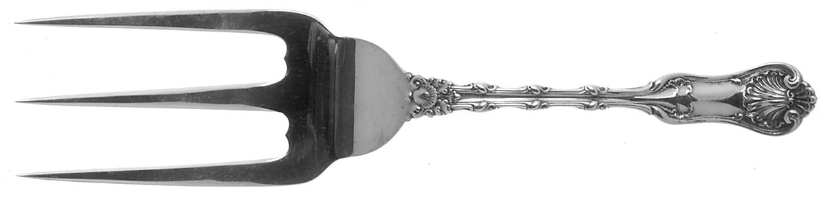 Imperial Queen (Sterling, 1893) Solid Toast Serving Fork by Whiting Manf Co-1