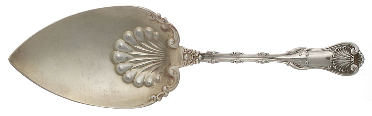 Imperial Queen (Sterling, 1893) Large Solid Pie Knife by Whiting Manf Co-1