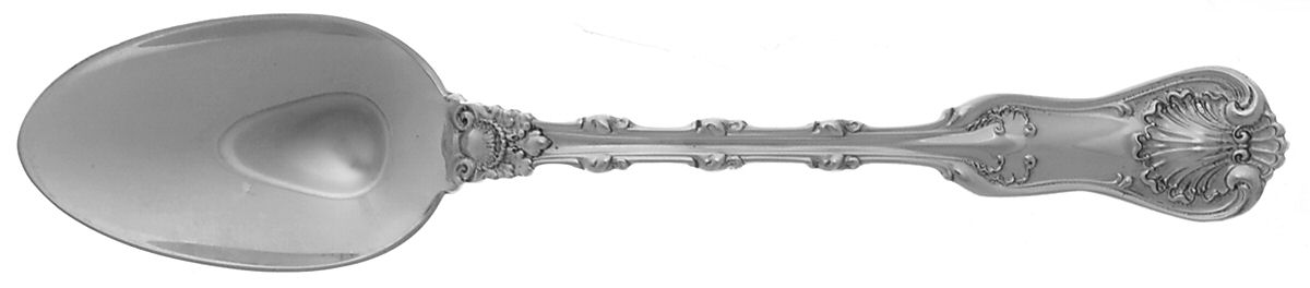 Imperial Queen (Sterling, 1893) Dessert/Oval Soup Spoon-New Style by Whiting Manf Co-1