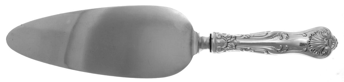 Imperial Queen (Sterling, 1893) Pie Server with Silverplate Blade by Whiting Manf Co-1