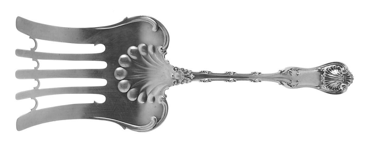 Imperial Queen (Sterling, 1893) Solid Asparagus Server by Whiting Manf Co-1