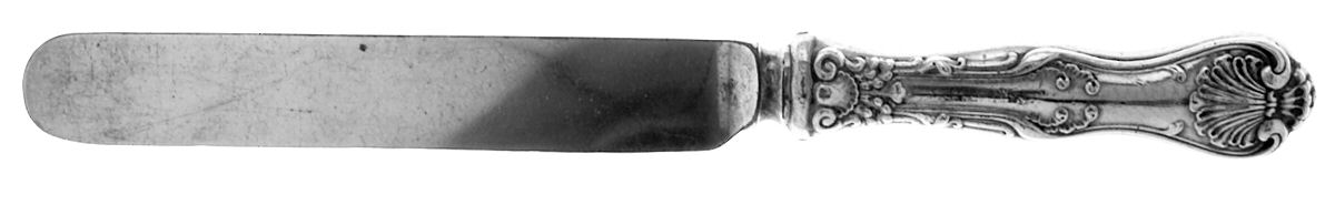 Imperial Queen (Sterling, 1893) Blunt Hollow Handle Knife W/Bolster by Whiting Manf Co-1