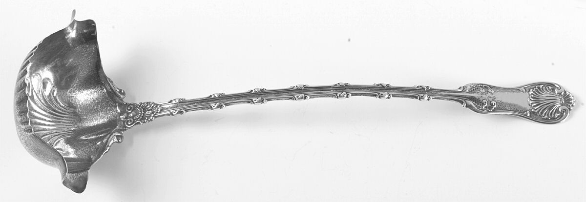 Imperial Queen (Sterling, 1893) Punch Ladle Solid Piece by Whiting Manf Co-1