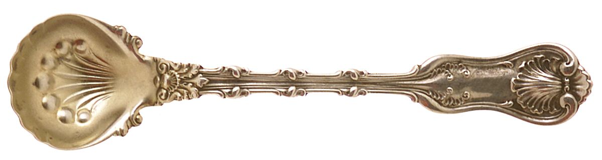 Imperial Queen (Sterling, 1893) Master Salt Spoon by Whiting Manf Co-1