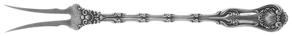 Imperial Queen (Sterling, 1893) Two-Tine Butter Pick by Whiting Manf Co-1