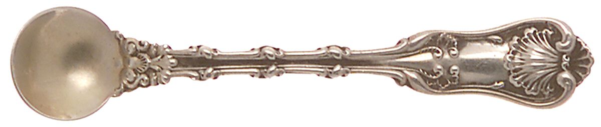 Imperial Queen (Sterling, 1893) Individual Salt Spoon by Whiting Manf Co-1