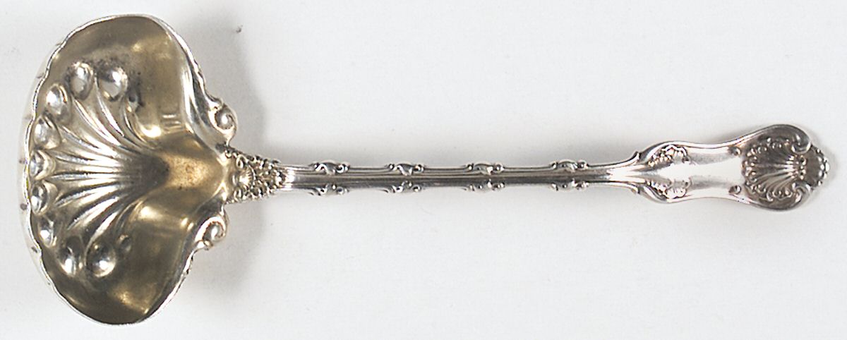 Imperial Queen (Sterling, 1893) Solid Piece Cream Ladle by Whiting Manf Co-1