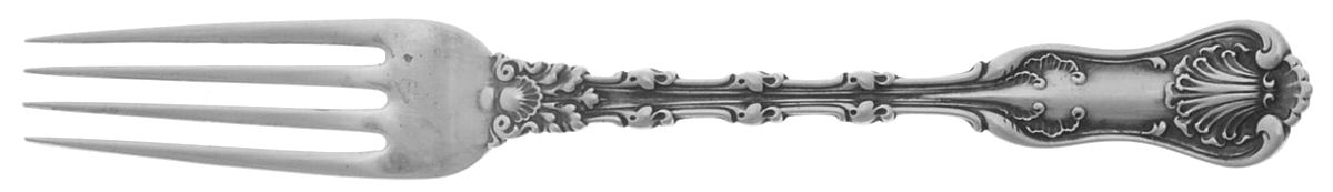 Imperial Queen (Sterling, 1893) Solid Youth Tea Fork by Whiting Manf Co-1