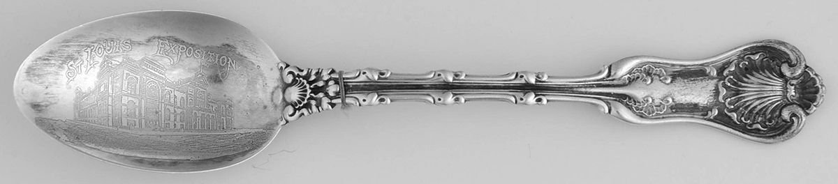 Imperial Queen (Sterling, 1893) Souvenir Spoon by Whiting Manf Co-1