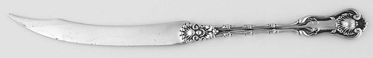 Imperial Queen (Sterling, 1893) Small Paper Cutter Solid Piece by Whiting Manf Co-1