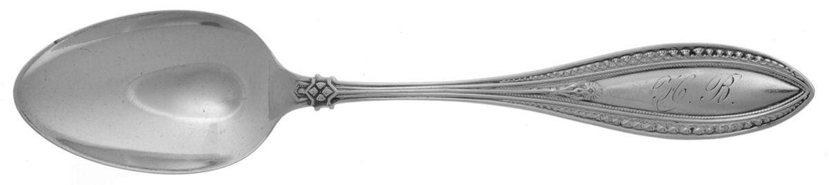 Indian (Sterling) Monogram Teaspoon by Whiting Manf Co-1