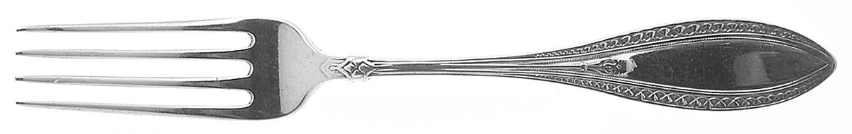 Indian (Sterling) Solid Youth Tea Fork by Whiting Manf Co-1