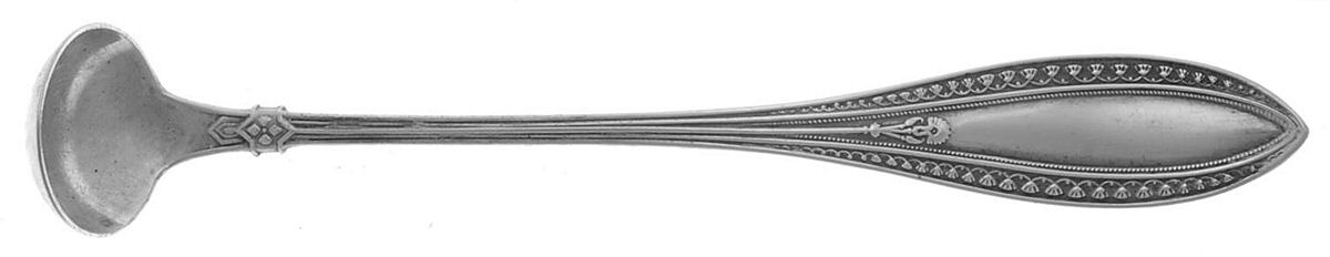 Indian (Sterling) Mustard Spoon by Whiting Manf Co-1