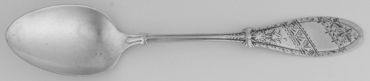 Italian-J (Sterling, 1880) Teaspoon by Whiting Manf Co-1