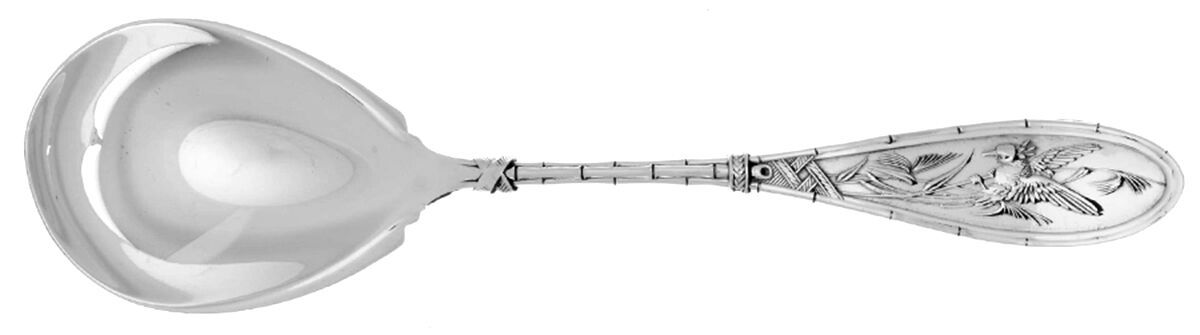 Japanese (Sterling, 1874) Preserve Spoon by Whiting Manf Co-1