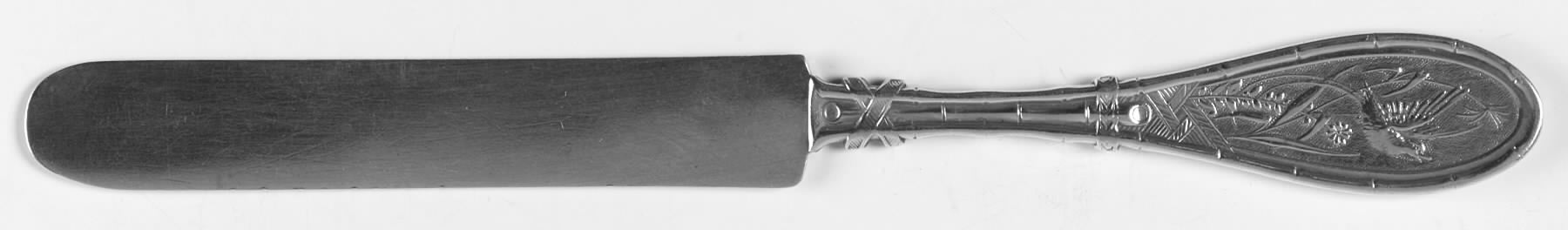 Japanese (Sterling, 1874) Solid Tea/Child Knife by Whiting Manf Co-1
