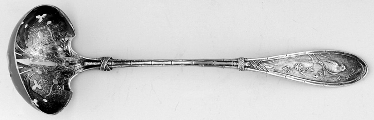 Japanese (Sterling, 1874) Large Sugar Sifter by Whiting Manf Co-1