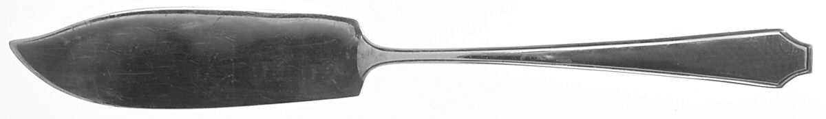 Jenny Lind (Sterling, 1920) Flat Handle Master Butter Knife by Whiting Manf Co-1