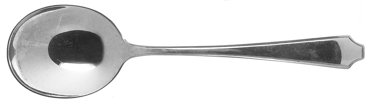 Jenny Lind (Sterling, 1920) Round Bowl Soup Spoon (Cream Soup) by Whiting Manf Co-1