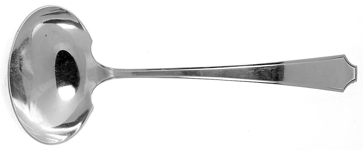 Jenny Lind (Sterling, 1920) Solid Gravy Ladle by Whiting Manf Co-1