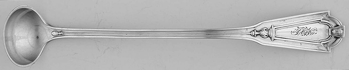Keystone (Sterling, 1888) Mustard Spoon by Whiting Manf Co-1