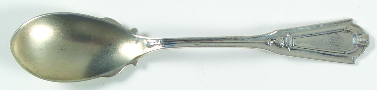Keystone (Sterling, 1888) Ice Cream Spoon Individual by Whiting Manf Co-1