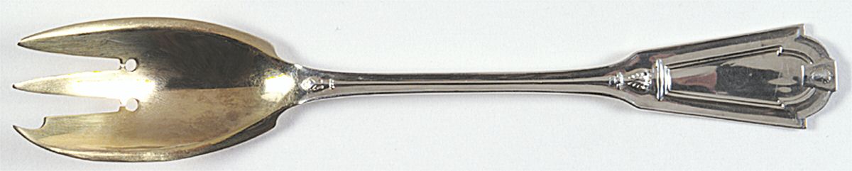 Keystone (Sterling, 1888) Ice Cream Fork by Whiting Manf Co-1