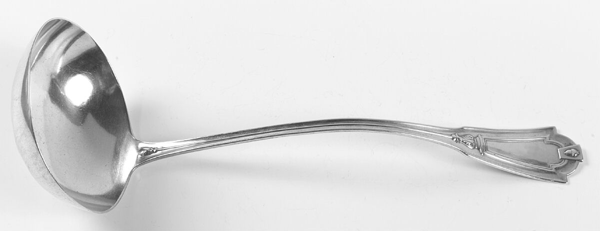 Keystone (Sterling, 1888) Solid Soup Ladle by Whiting Manf Co-1