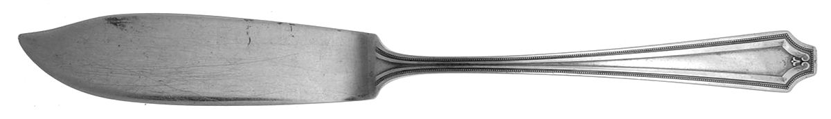 King Albert (Sterling, 1919) Individual Fish Knife with Stainless Blade by Whiting Manf Co-1