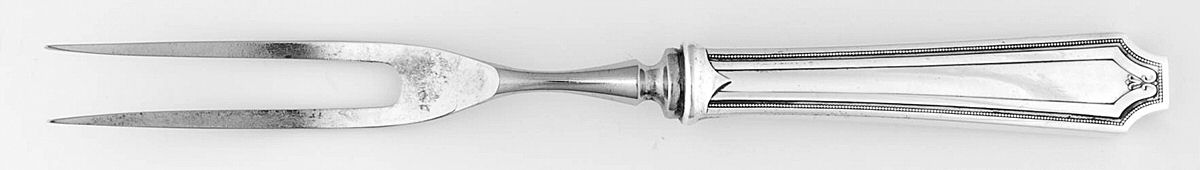 King Albert (Sterling, 1919) Individual 2-Prong Stainless Bird Fork by Whiting Manf Co-1