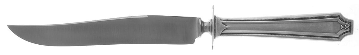 King Albert (Sterling, 1919) Small Carving Knife W/Sterling Guard by Whiting Manf Co-1