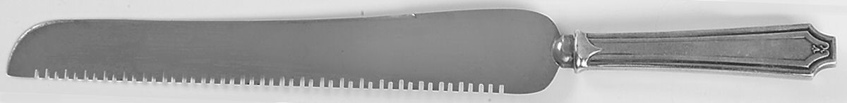 King Albert (Sterling, 1919) Bread Knife with Stainless Blade by Whiting Manf Co-1