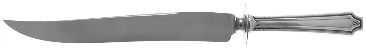 King Albert (Sterling, 1919) Large Carving/Roast Knife StnlBl w/Sterling Guard by Whiting Manf Co-1