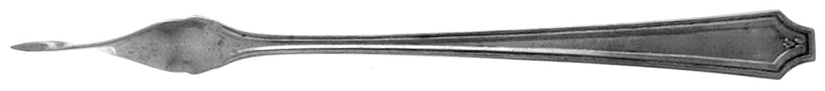 King Albert (Sterling, 1919) One Tine Butter Pick by Whiting Manf Co-1