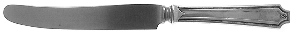 King Albert (Sterling, 1919) Old French Hollow Knife with Bolster by Whiting Manf Co-1