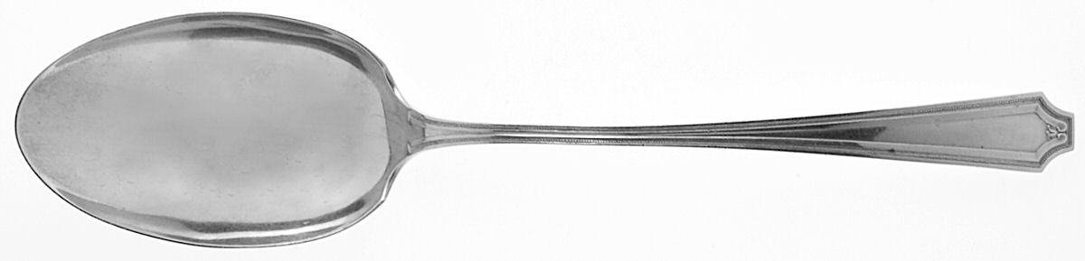 King Albert (Sterling, 1919) Solid Gravy Serving Spoon by Whiting Manf Co-1