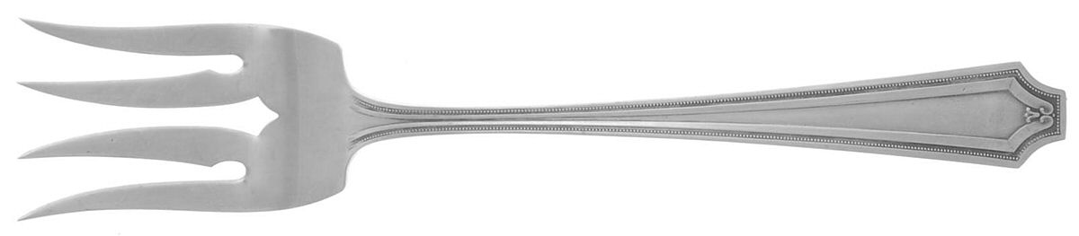 King Albert (Sterling, 1919) Medium Chipped Beef Fork by Whiting Manf Co-1