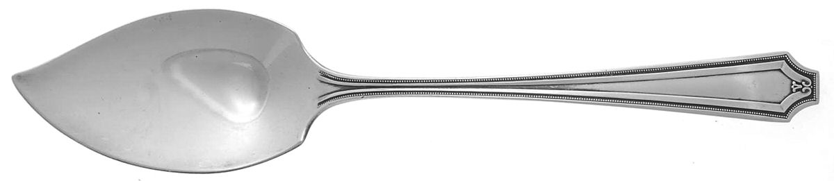 King Albert (Sterling, 1919) Large Solid Jelly Server by Whiting Manf Co-1