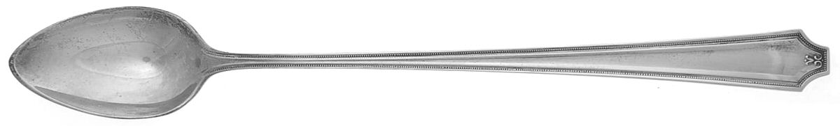 King Albert (Sterling, 1919) Iced Tea Spoon by Whiting Manf Co-1