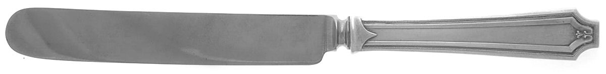 King Albert (Sterling, 1919) Old French Hollow Knife with Bolster by Whiting Manf Co-1