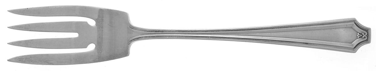King Albert (Sterling, 1919) Small Individual Solid Fish/Salad Fork by Whiting Manf Co-1